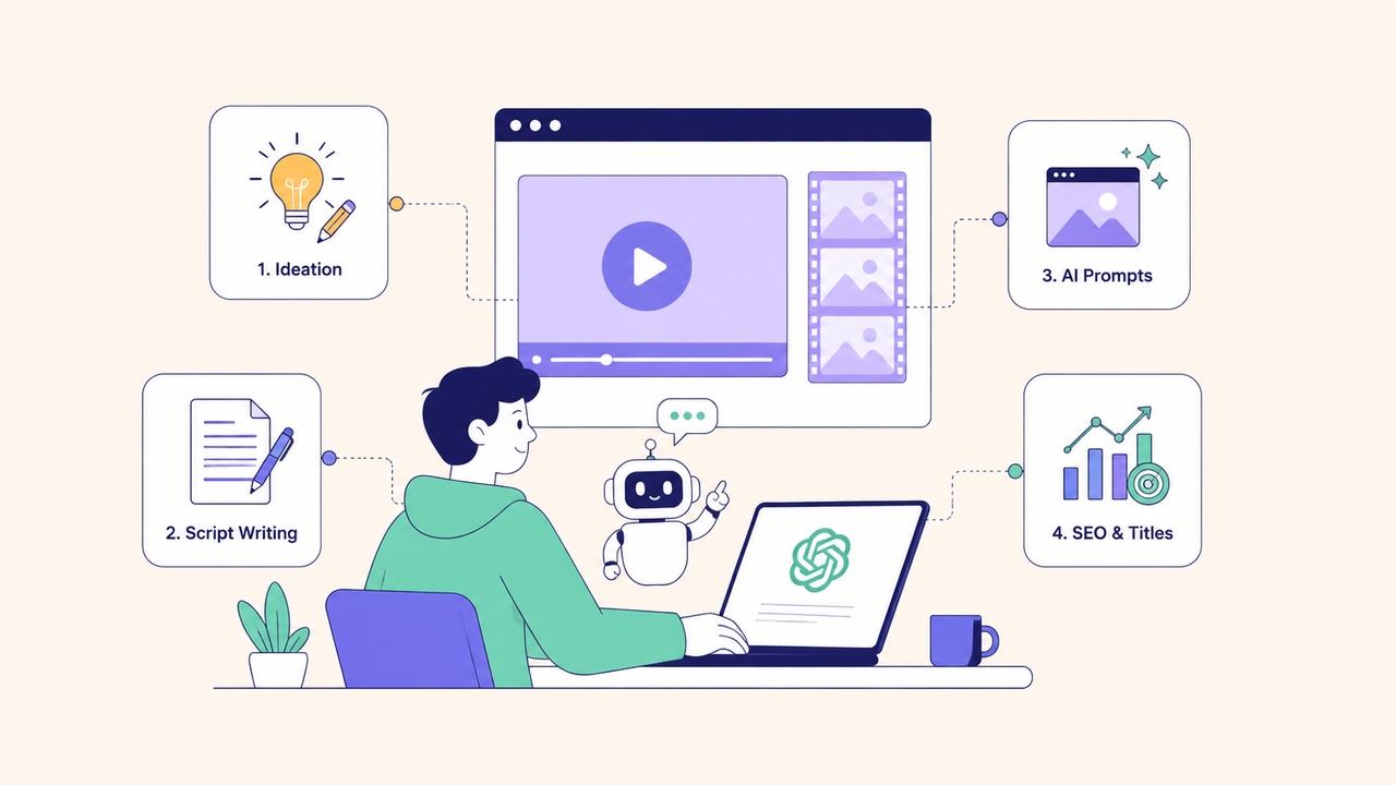 How ChatGPT contributes to video creation