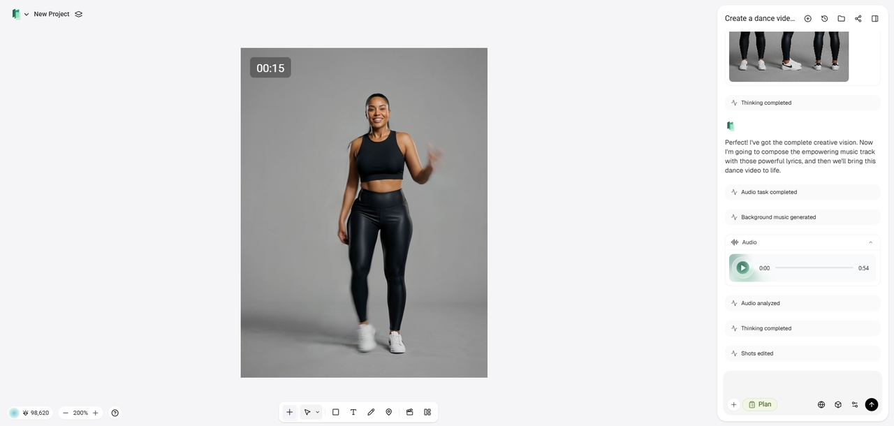 Enter prompt and create the perfect Instagram video