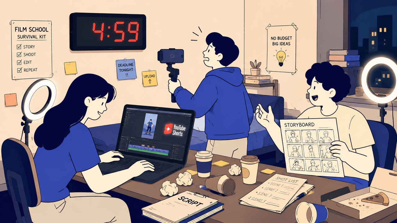 Ideas de cortometrajes de 5 minutos para estudiantes