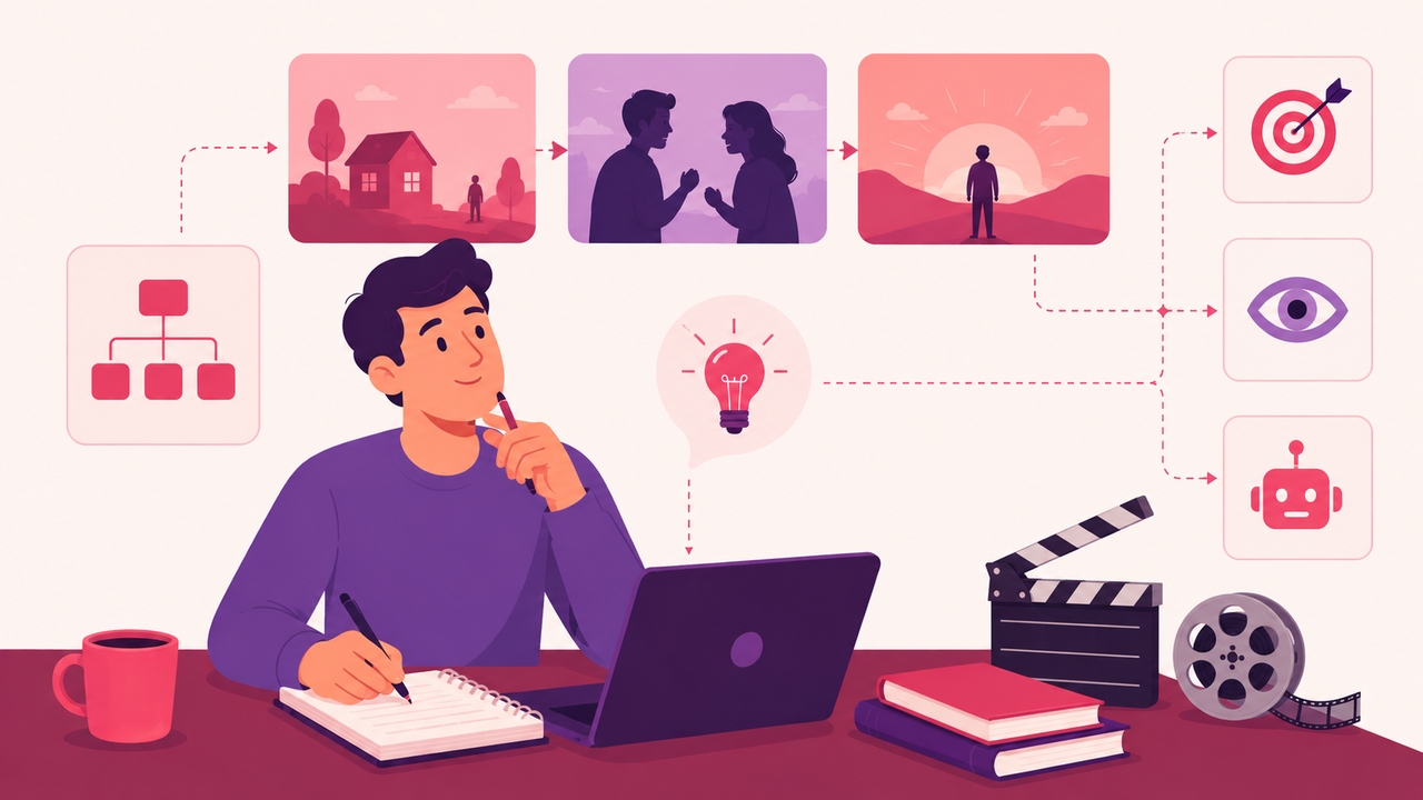 Cómo desarrollar tus ideas para guiones de cortometrajes