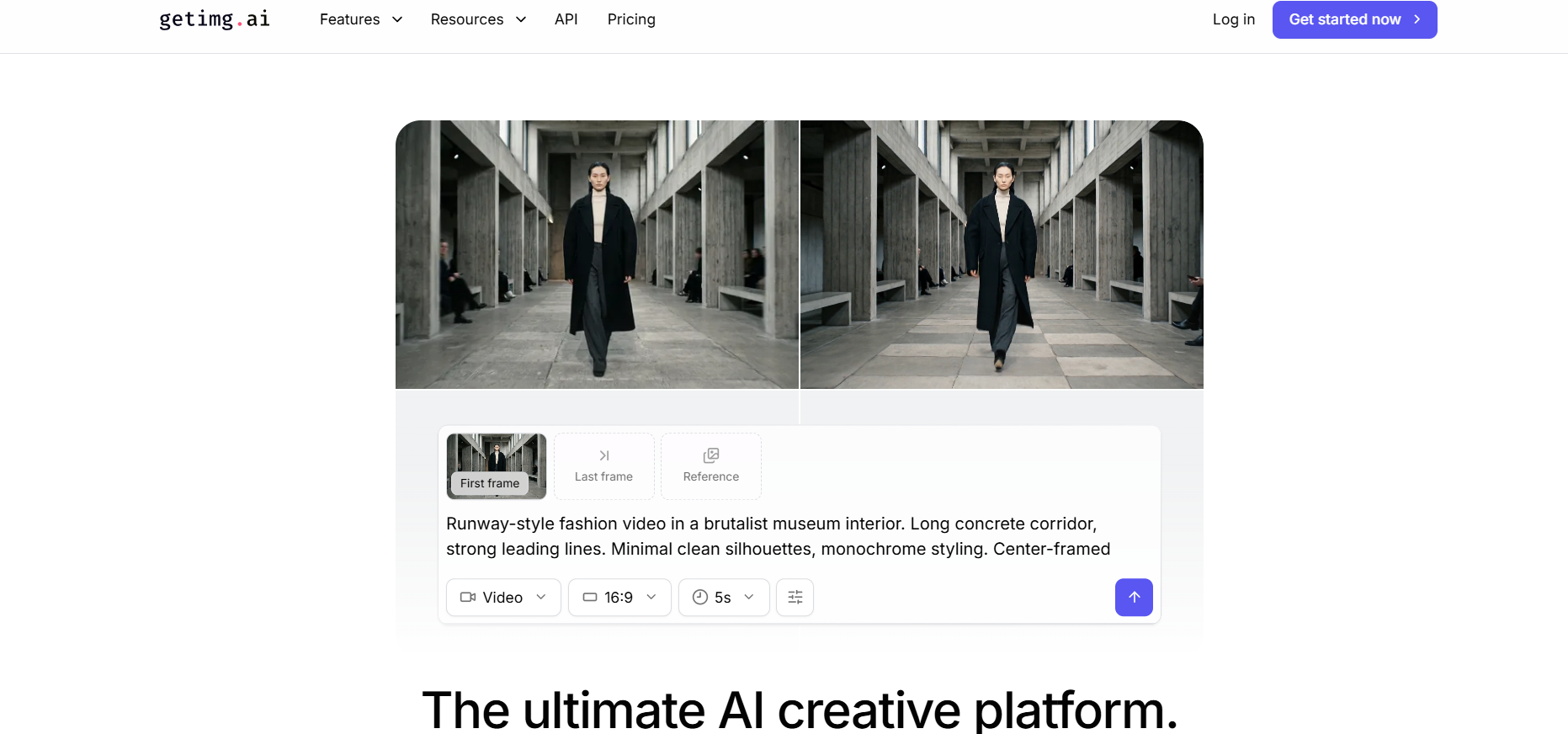 Getimg.ai interface