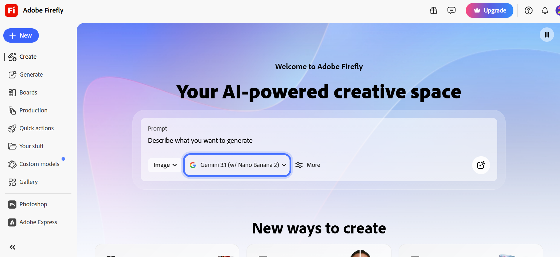 Adobe Firefly