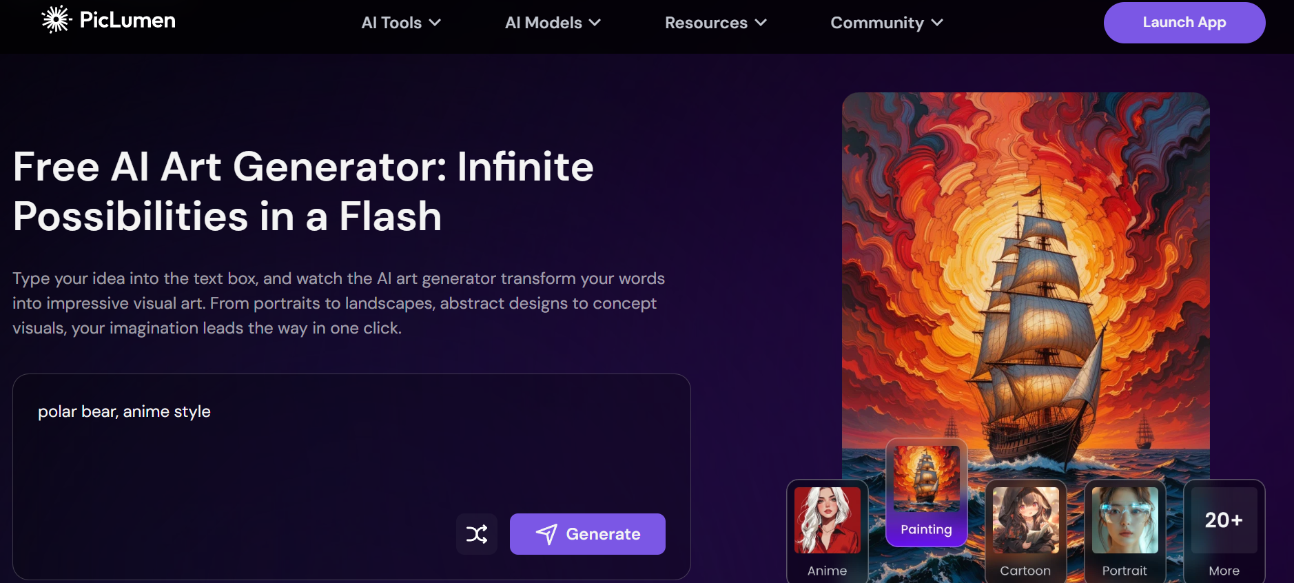 AI image generator