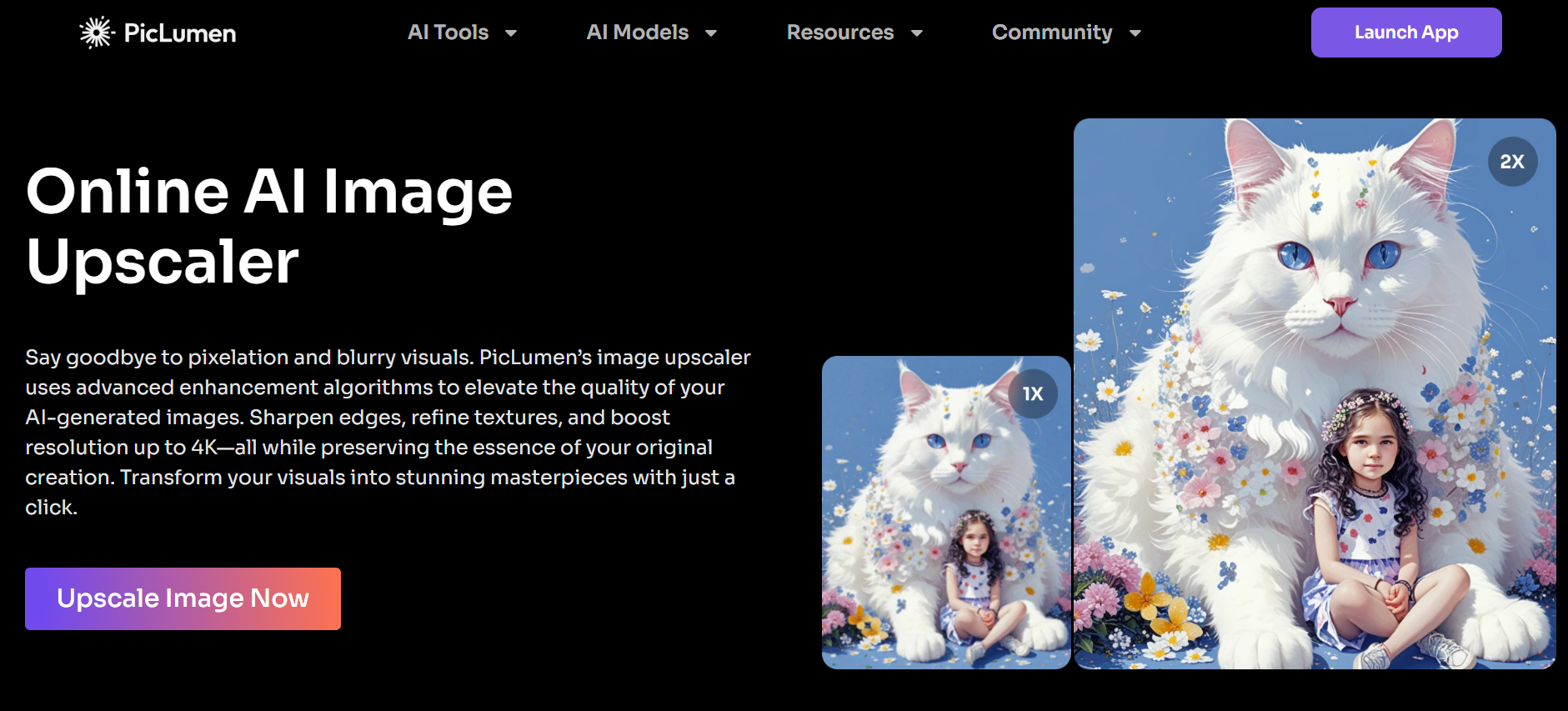AI upscaler