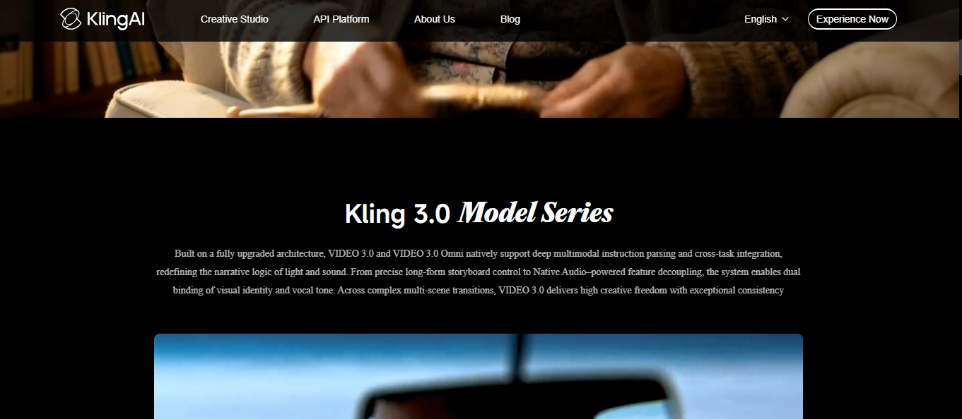 Kling 3.0 AI video generation model