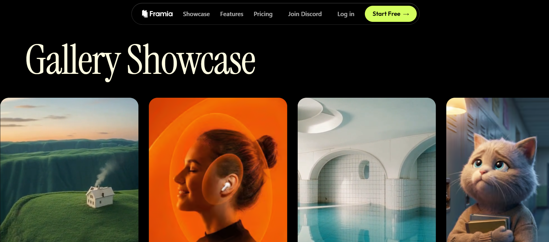 Framia Pro interface