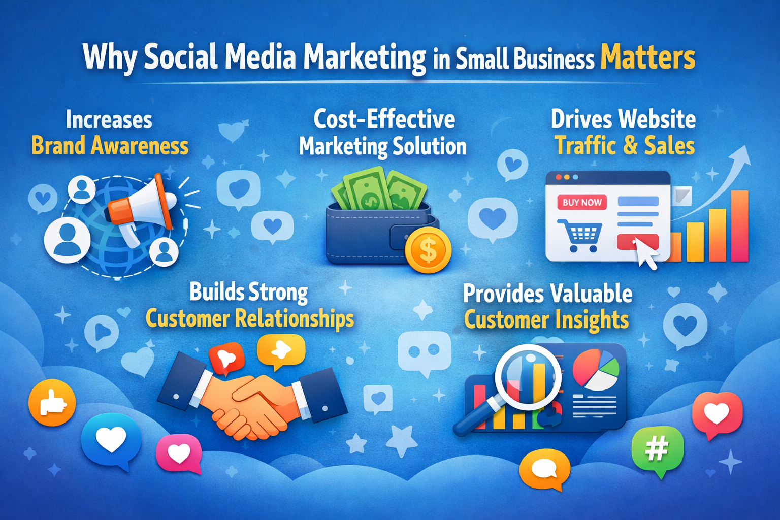 Por qué es importante el marketing en redes sociales para las pequeñas empresas