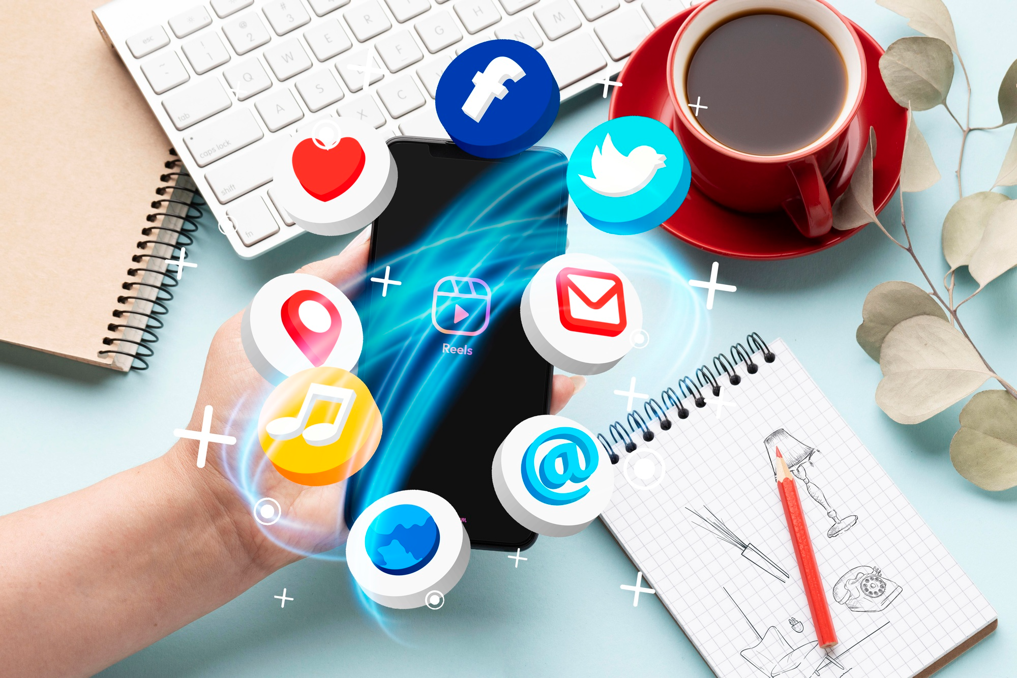 Ofrecer gestión de redes sociales basada en IA