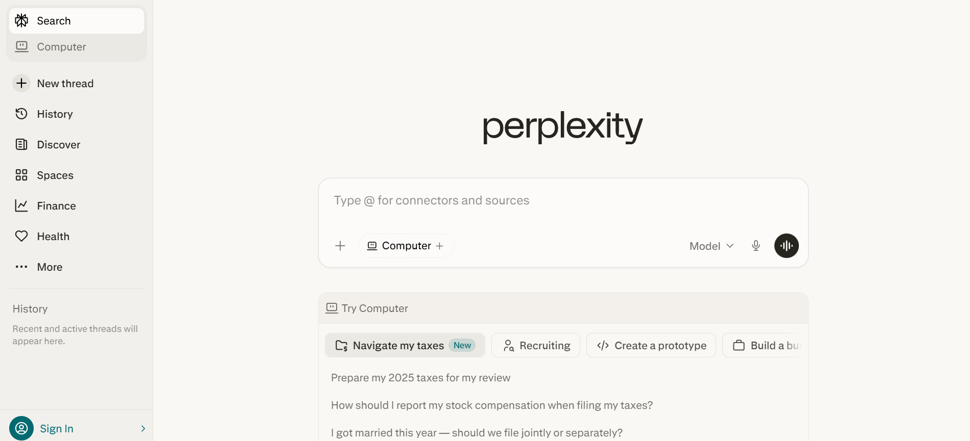 Perplexity AI