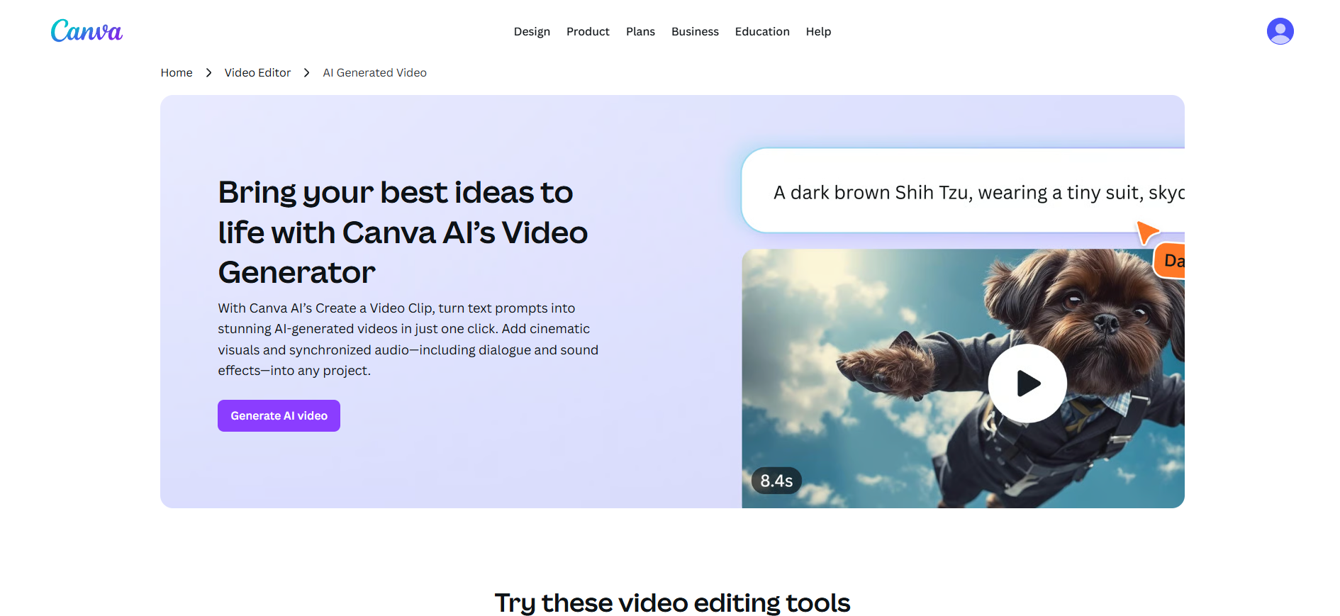 Canva — Best for fast, accessible social video production