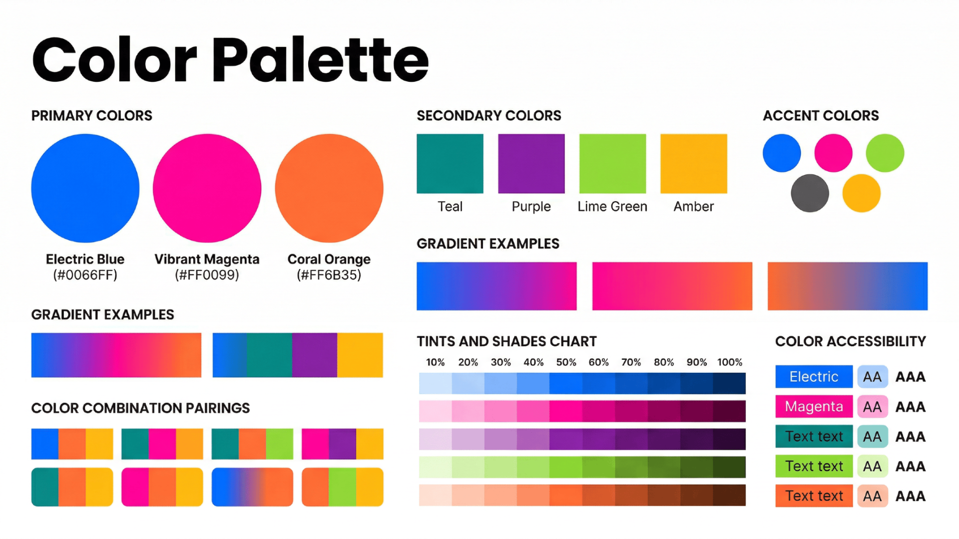 Color palette 