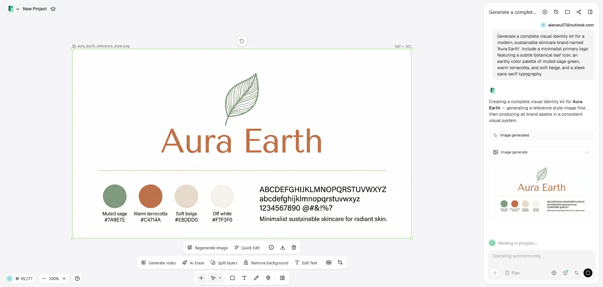 Finalize and use your visual identity design in all your brand's promotions
