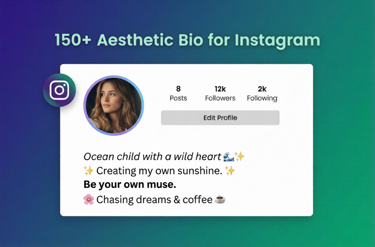 Más de 150 ideas de biografías de Instagram para llevar tu perfil al siguiente nivel