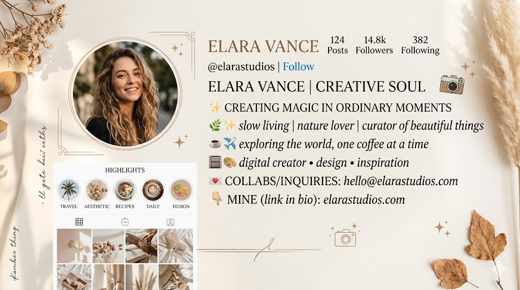 Características clave de las mejores ideas de biografías de Instagram