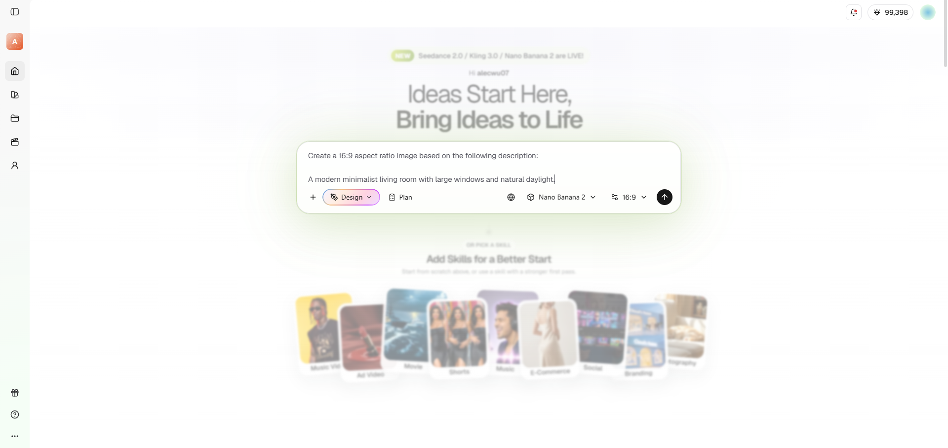 Start with baseline generation