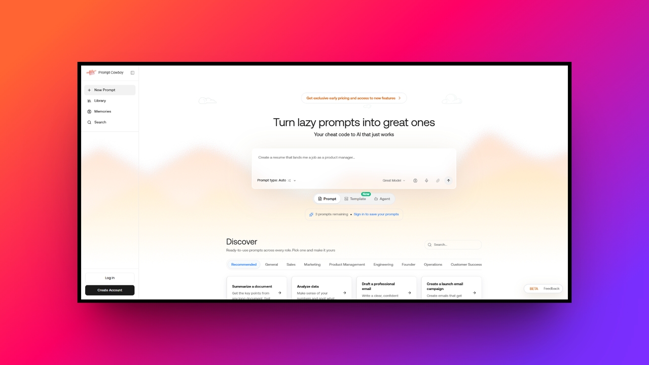 Prompt Cowboy - best AI art prompt generator