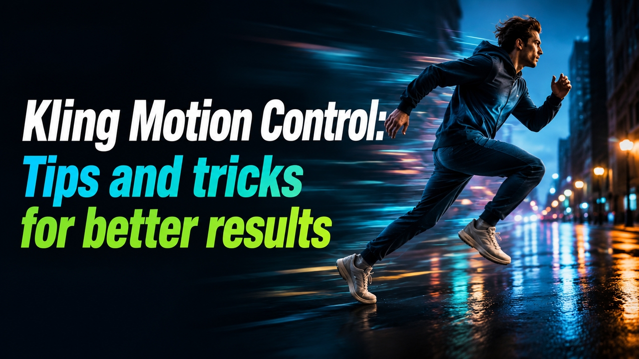 Kling motion control: Tips and tricks for better results