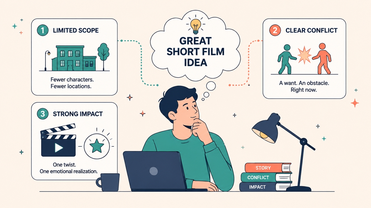 Qué hace que una idea para un cortometraje sea excelente