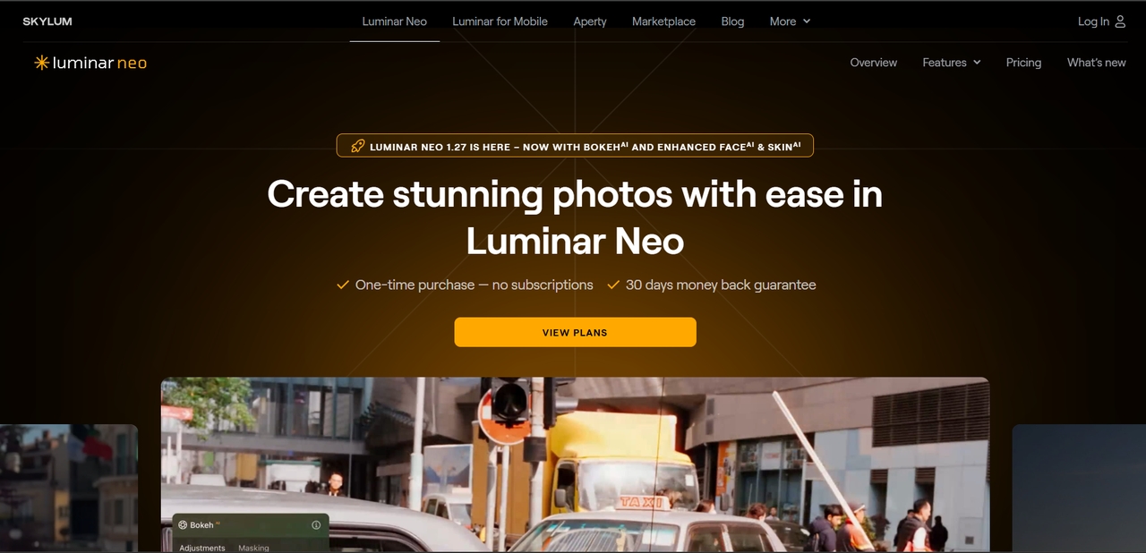 Luminar Neo: Herramientas de retoque fotográfico en lote con IA