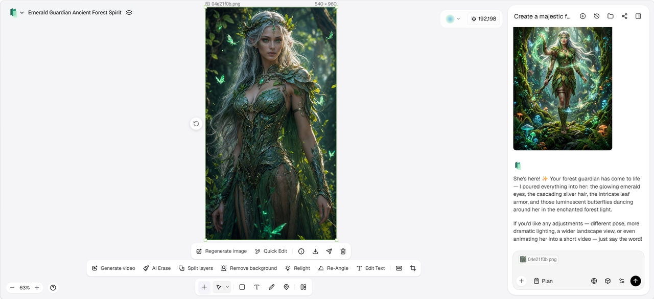 Generate and download
