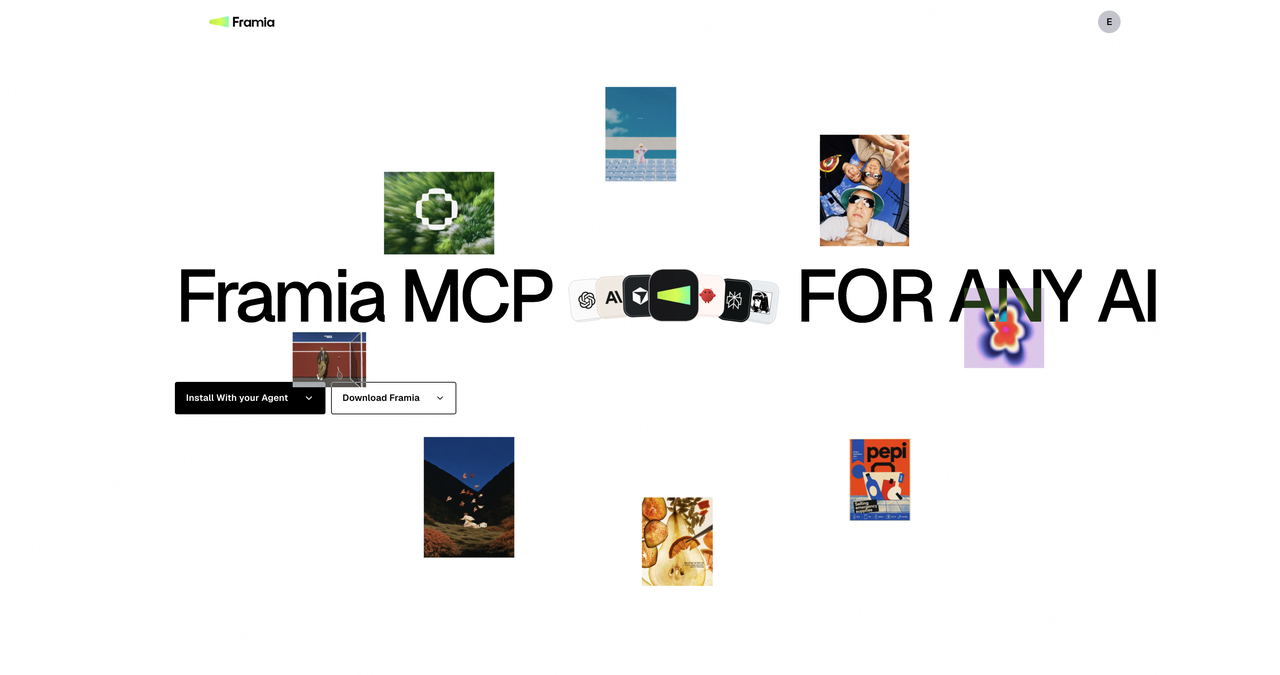 Framia MCP connects compatible AI assistants to Framia’s creative tools.