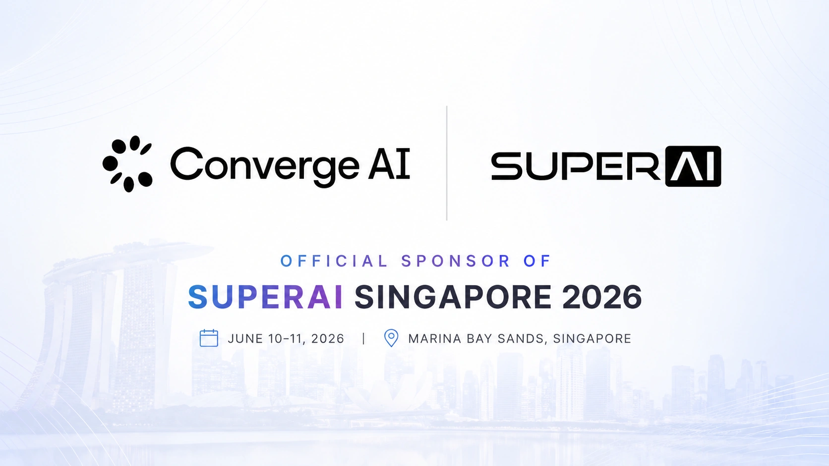 Converge AI at SuperAI Singapore 2026